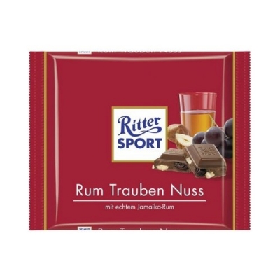 Ritter Sport Rum Trauben Czeko 100g