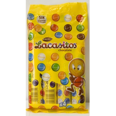 Lacasitos Candy Tubes 4x20g