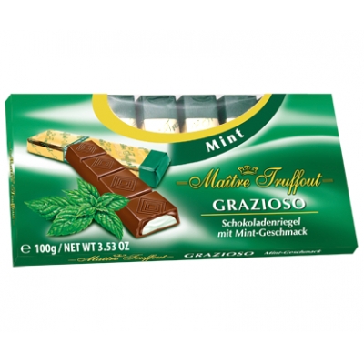 Maitre Grazioso Mint Stikcs 8/100g/16