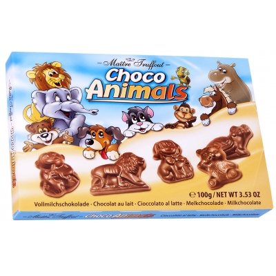 Maitre Choco Animals 100g/22