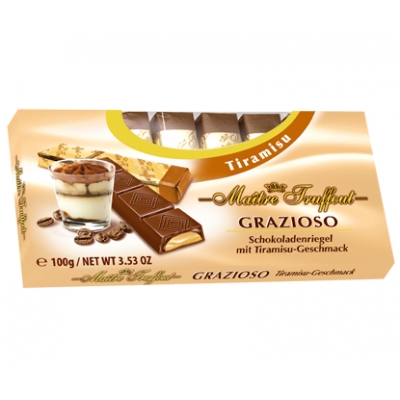 Maitre Grazioso Tiramisu Czeko. 8/100g/16