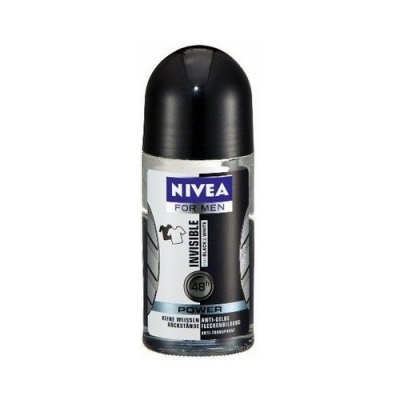 Nivea Invisible Black&White for MEN Kulka 50ml