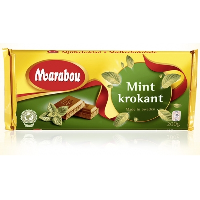 Marabou Mint Krokant 250g