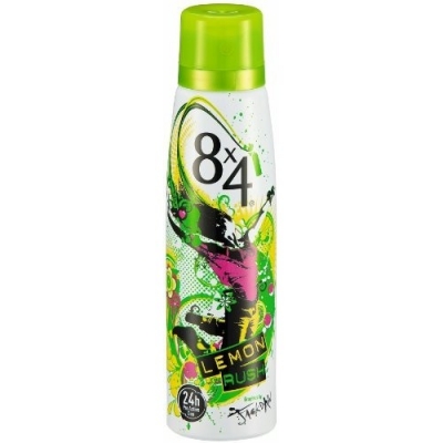 8x4 Lemon Rush Deo 150ml / 30