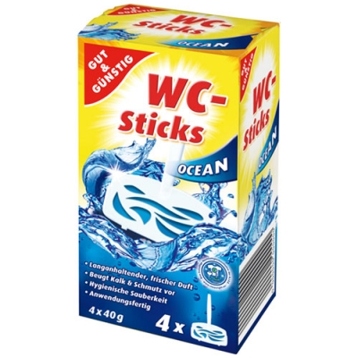 G&G WC Sticks Ocean 4x40g/7